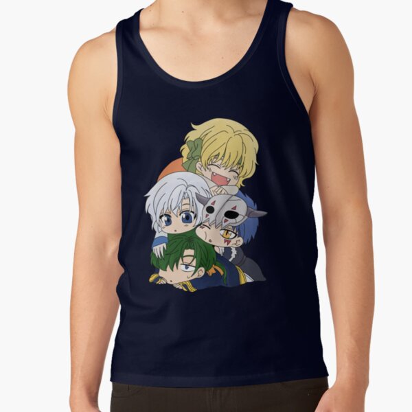 The Four Dragon Warriors Chibi Tank Top - Image 5