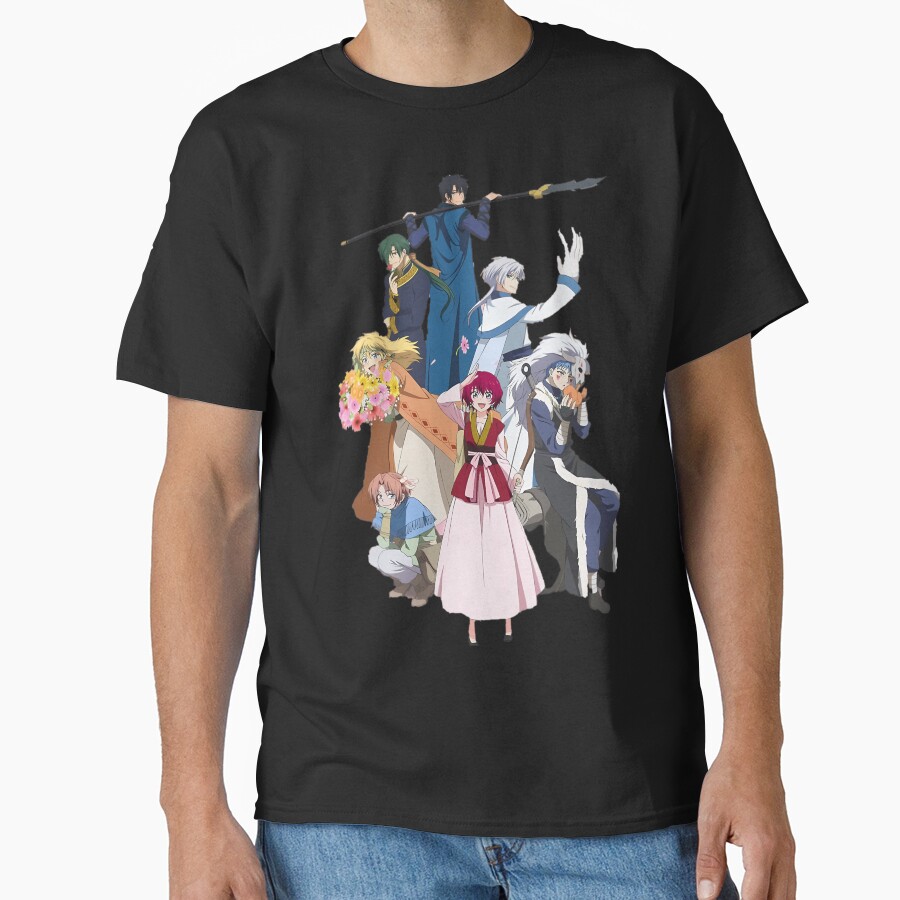 Akatsuki No Yona All Characters T-shirt