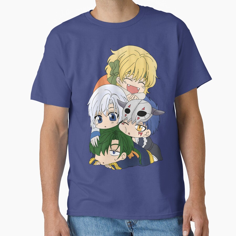 Akatsuki No Yona Main Characters T-shirt - Image 4