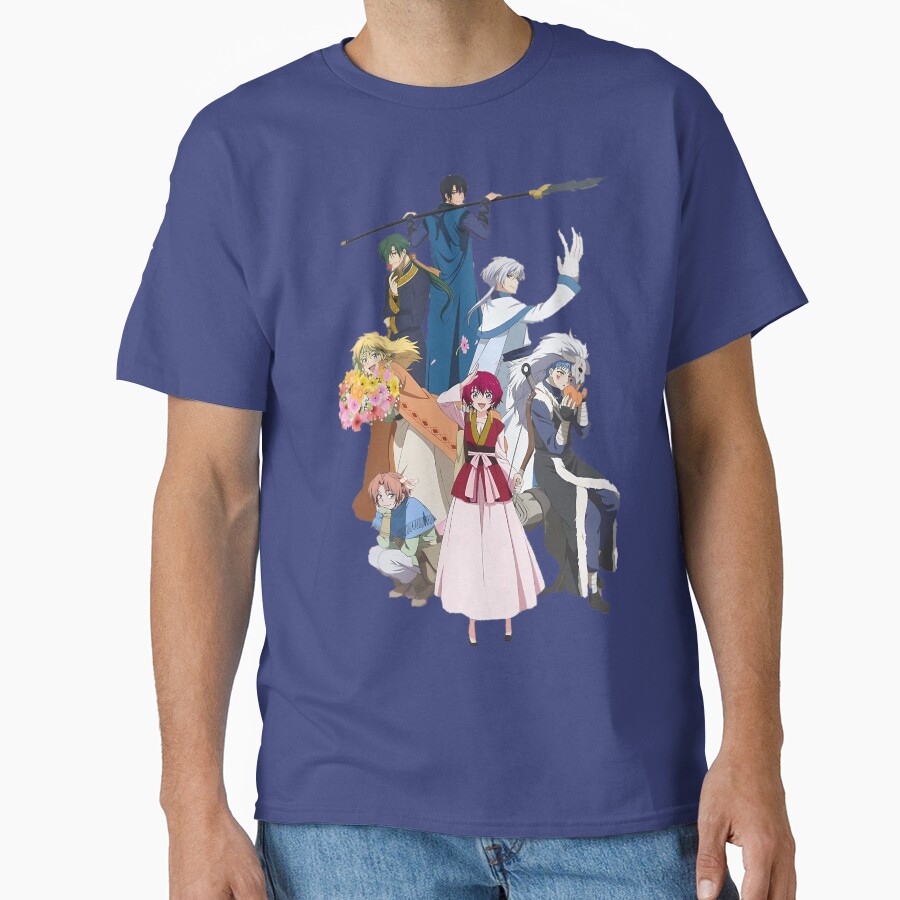 Akatsuki No Yona All Characters T-shirt - Image 4