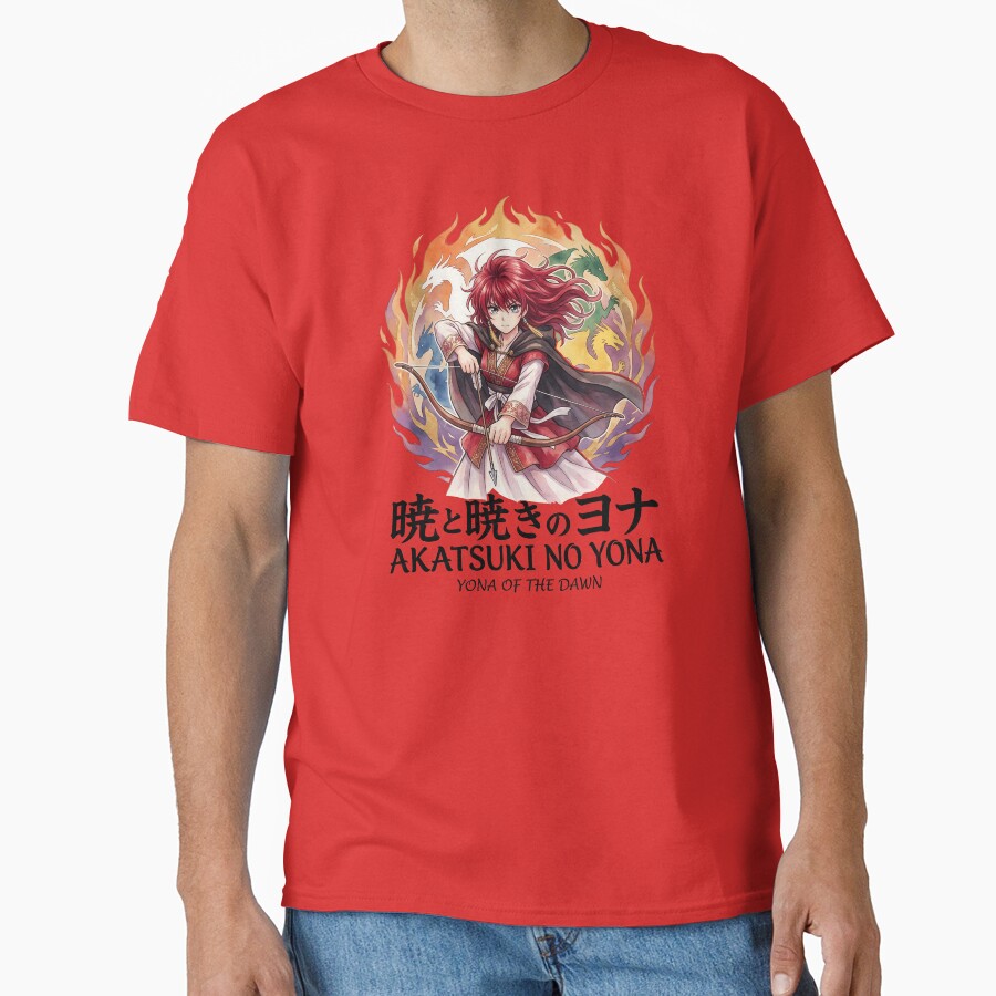 Yona Of The Dawn Fire T-shirt - Image 5