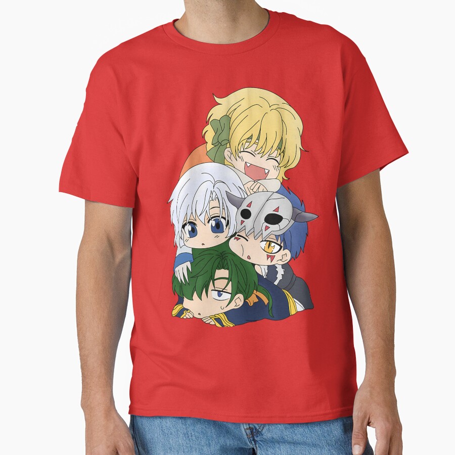 Akatsuki No Yona Main Characters T-shirt - Image 5