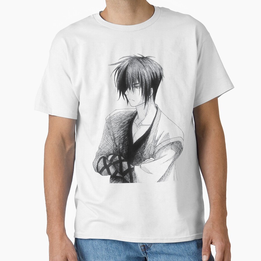 Hak Black White Design T-shirt