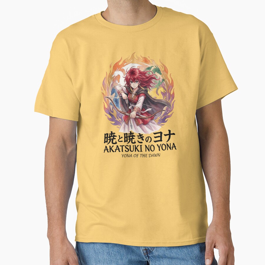 Yona Of The Dawn Fire T-shirt - Image 6