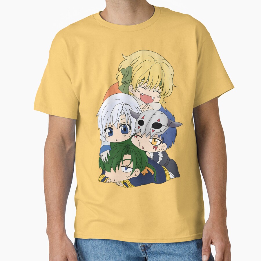 Akatsuki No Yona Main Characters T-shirt - Image 6