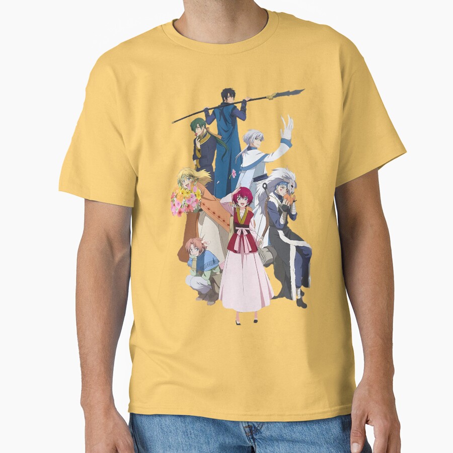 Akatsuki No Yona All Characters T-shirt - Image 6
