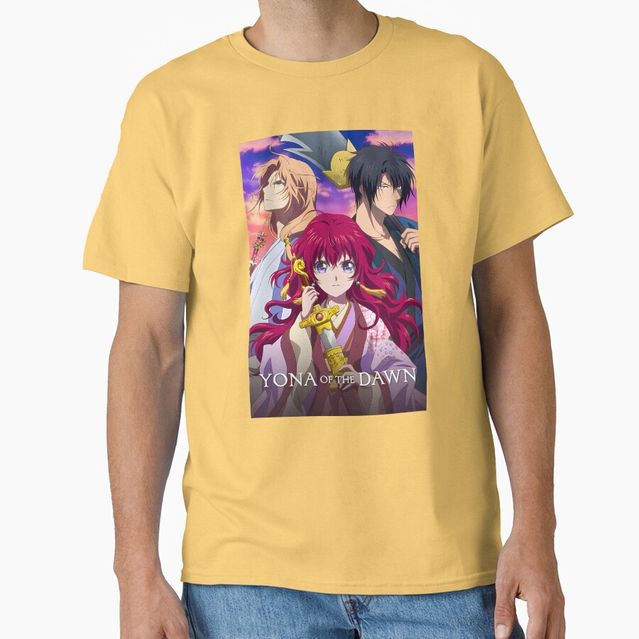 Yona Of The Dawn Three Characters T-shirt - Image 6