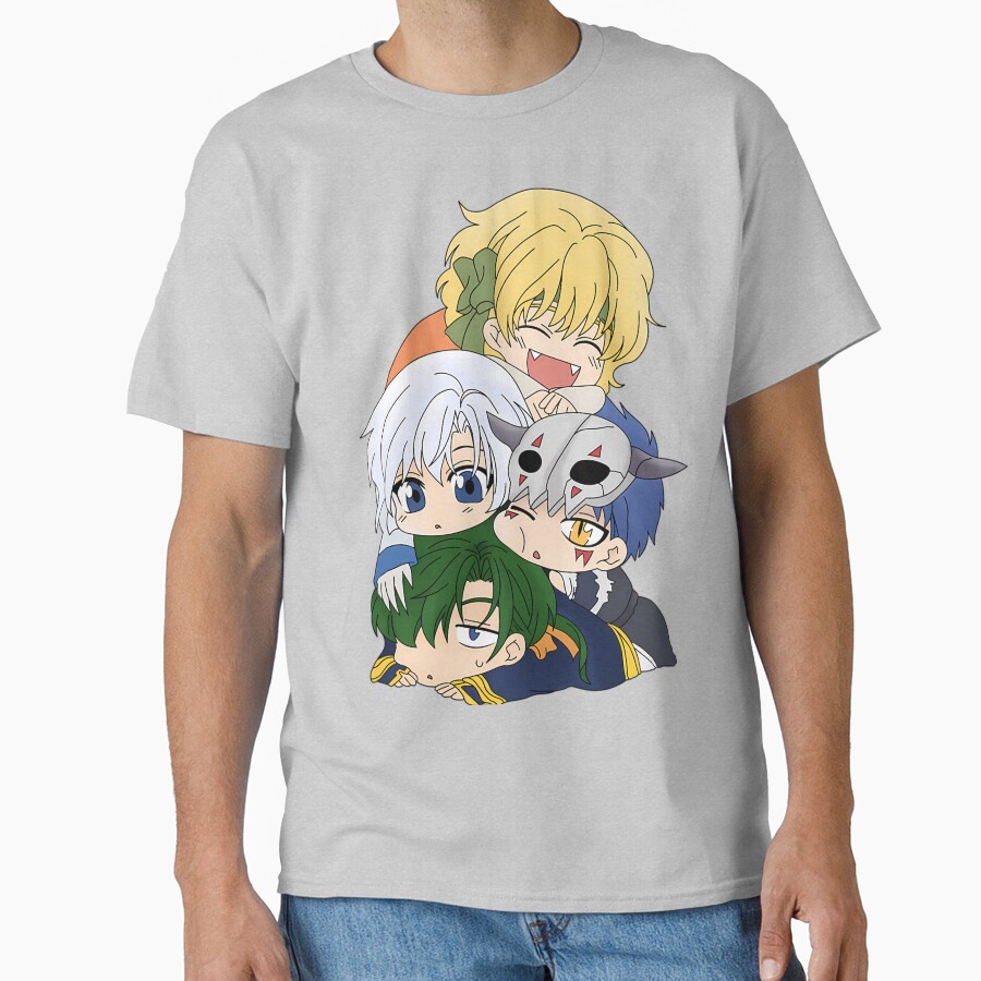 Akatsuki No Yona Main Characters T-shirt - Image 3