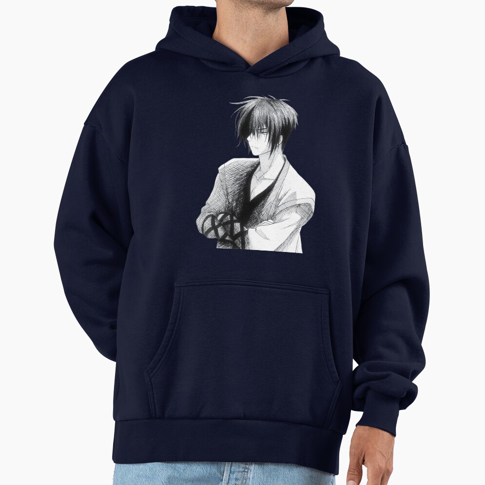 Hak Black White Design Hoodie - Image 5