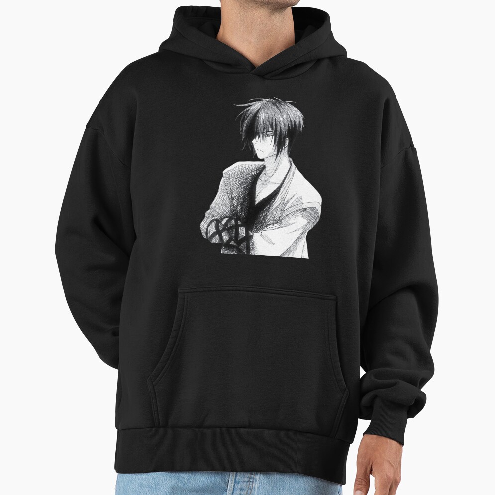 Hak Black White Design Hoodie - Image 3