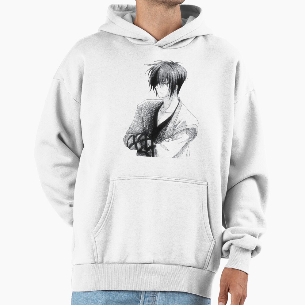 Hak Black White Design Hoodie - Image 2