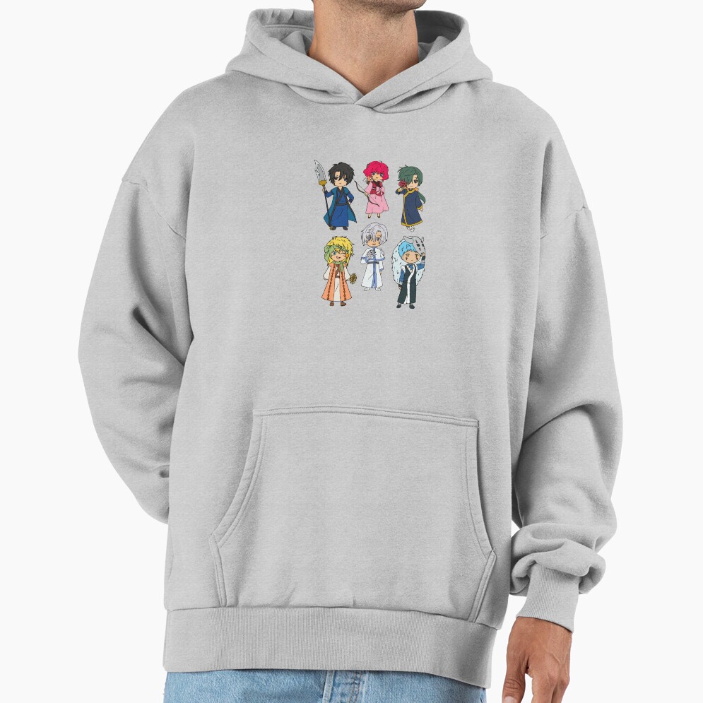 Happy Hungry Bunch Yotd Anime Chibi Friends Dragons Hoodie