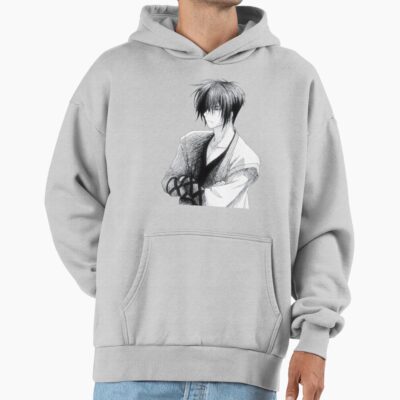 Hak Black White Design Hoodie