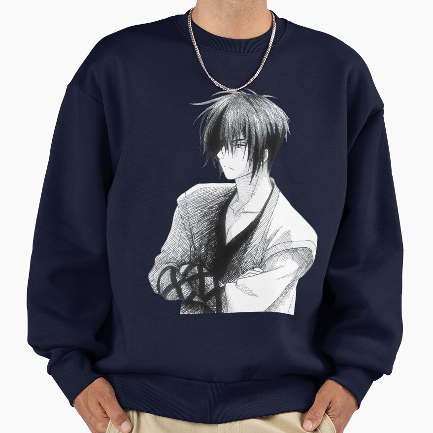 Hak Black White Design Sweatshirt - Image 5