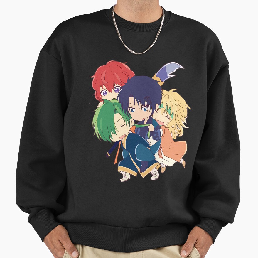 Akatsuki No Yona Chibi Characters Sweatshirt - Image 3