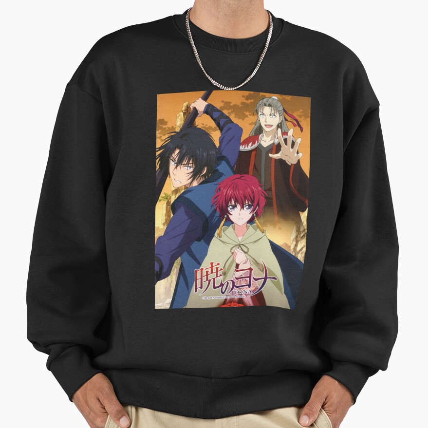 Cute Photograp Akatsuki No Yona For Pros Use Best Girls Boys Sweatshirt