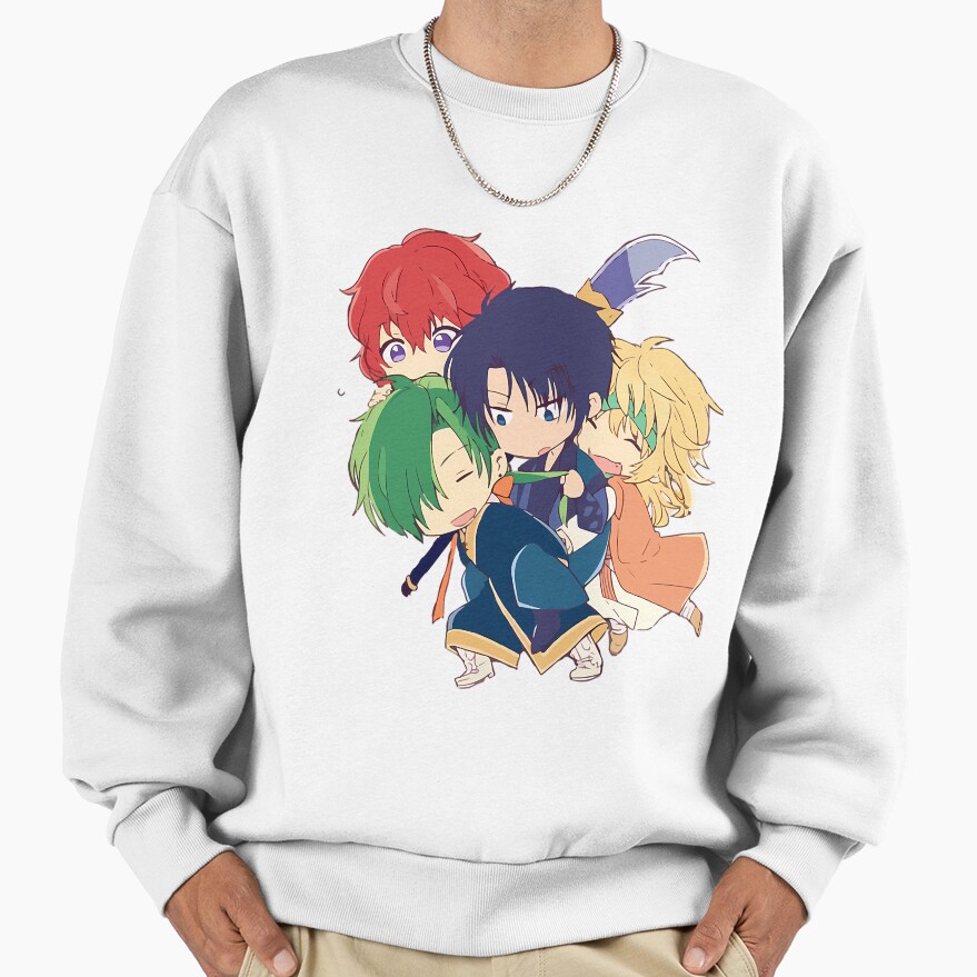 Akatsuki No Yona Chibi Characters Sweatshirt - Image 2