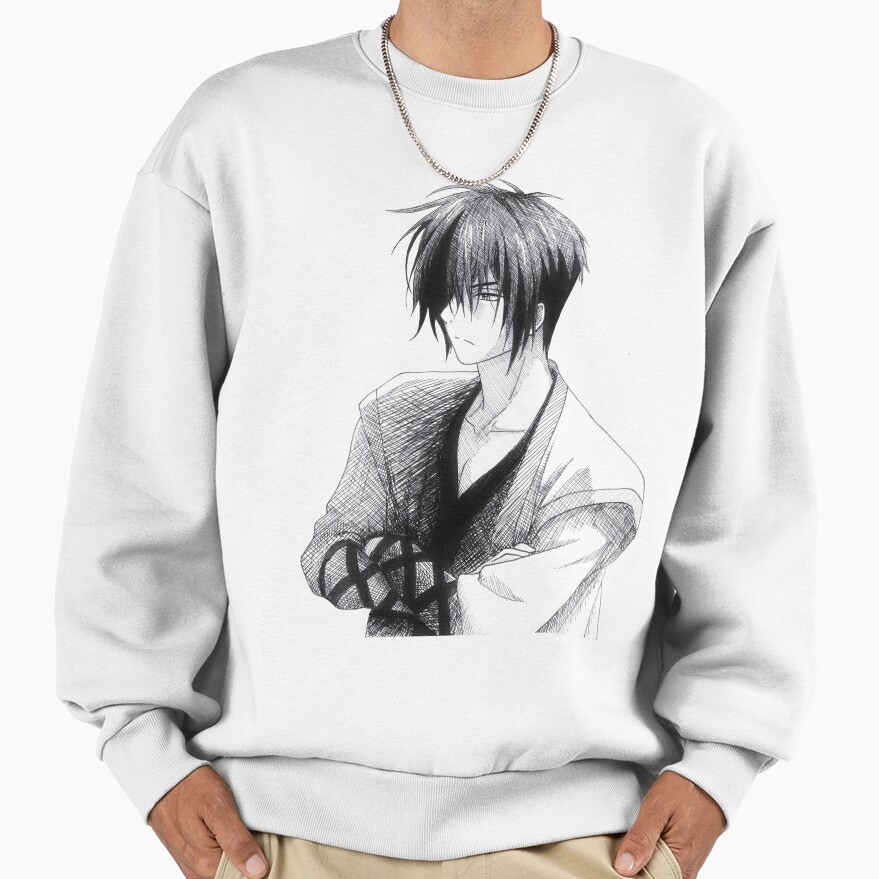 Hak Black White Design Sweatshirt - Image 2