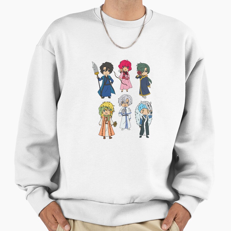 Happy Hungry Bunch Yotd Anime Chibi Friends Dragons Sweatshirt - Image 2