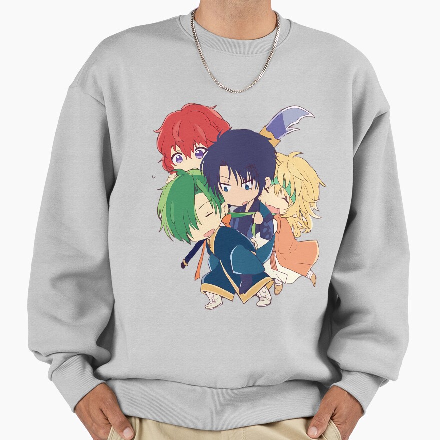 Akatsuki No Yona Chibi Characters Sweatshirt - Image 4