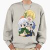 ssrcooversized sweatshirtmens 01oatmeal heatherfrontsquare productx1000 10 - Yona of the Dawn Store