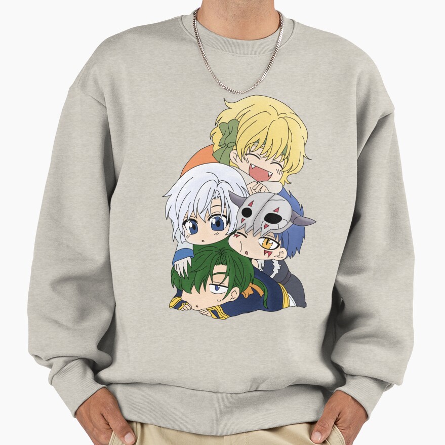 The Four Dragon Warriors Chibi Sweatshirt - Image 3