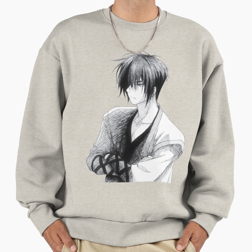 Hak Black White Design Sweatshirt - Image 4