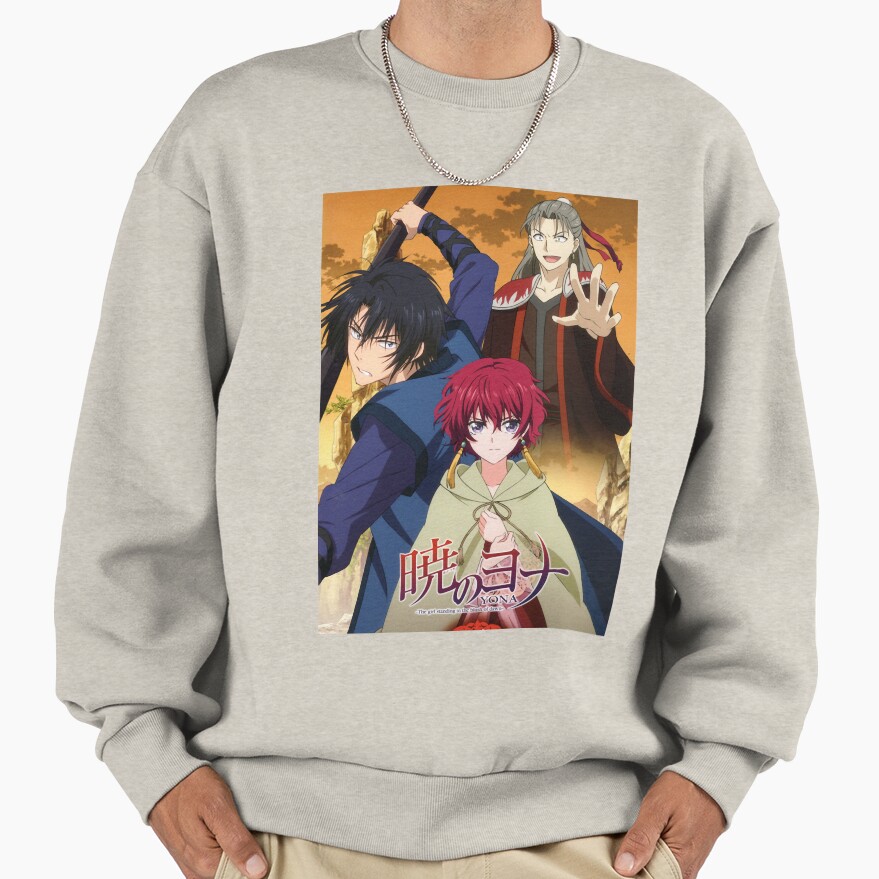 Cute Photograp Akatsuki No Yona For Pros Use Best Girls Boys Sweatshirt - Image 3