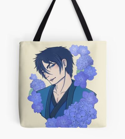 Hak Son Blue Flower Tote Bag