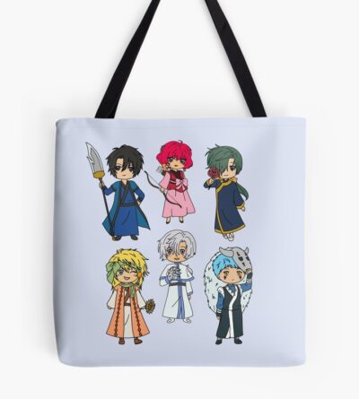 Happy Hungry Bunch Yotd Anime Chibi Friends Dragons Tote Bag