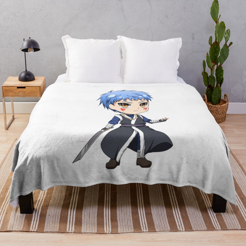 Akatsuki No Yona Shin Ah Chibi Throw Blanket