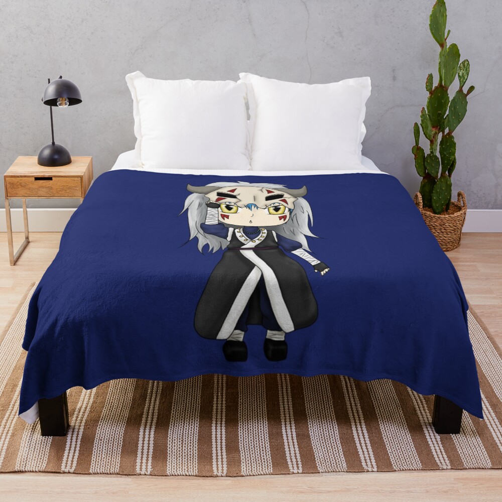 Shin Ah Chibi Throw Blanket