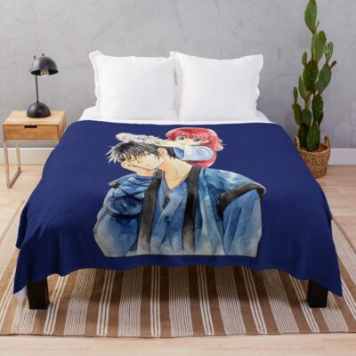 Hak Yona Flower Throw Blanket