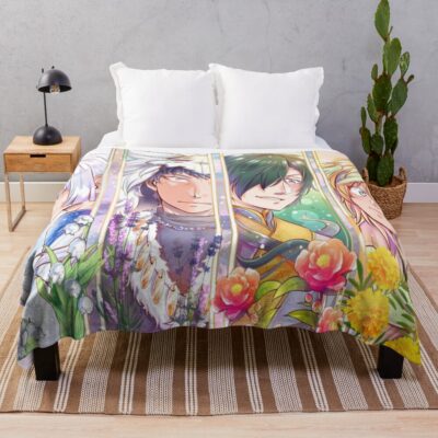 4 Dragons New Design Throw Blanket