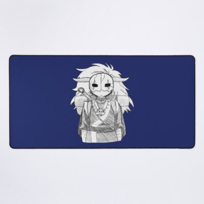 Sinha White Design Mouse Pad