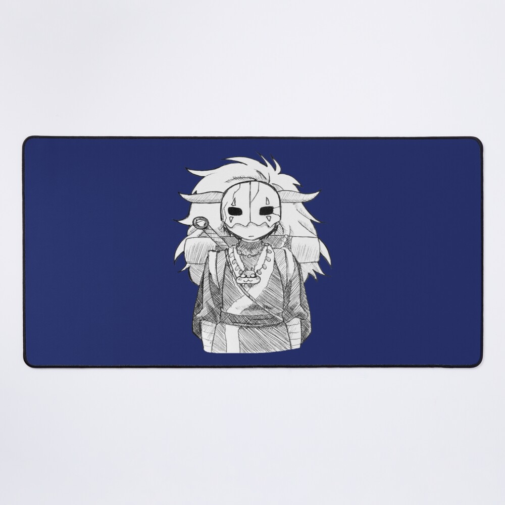 Sinha White Design Mouse Pad