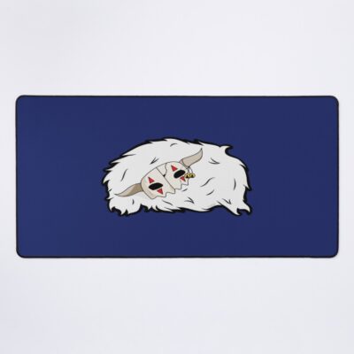 Mask Of The Blue Dragon Mouse Pad