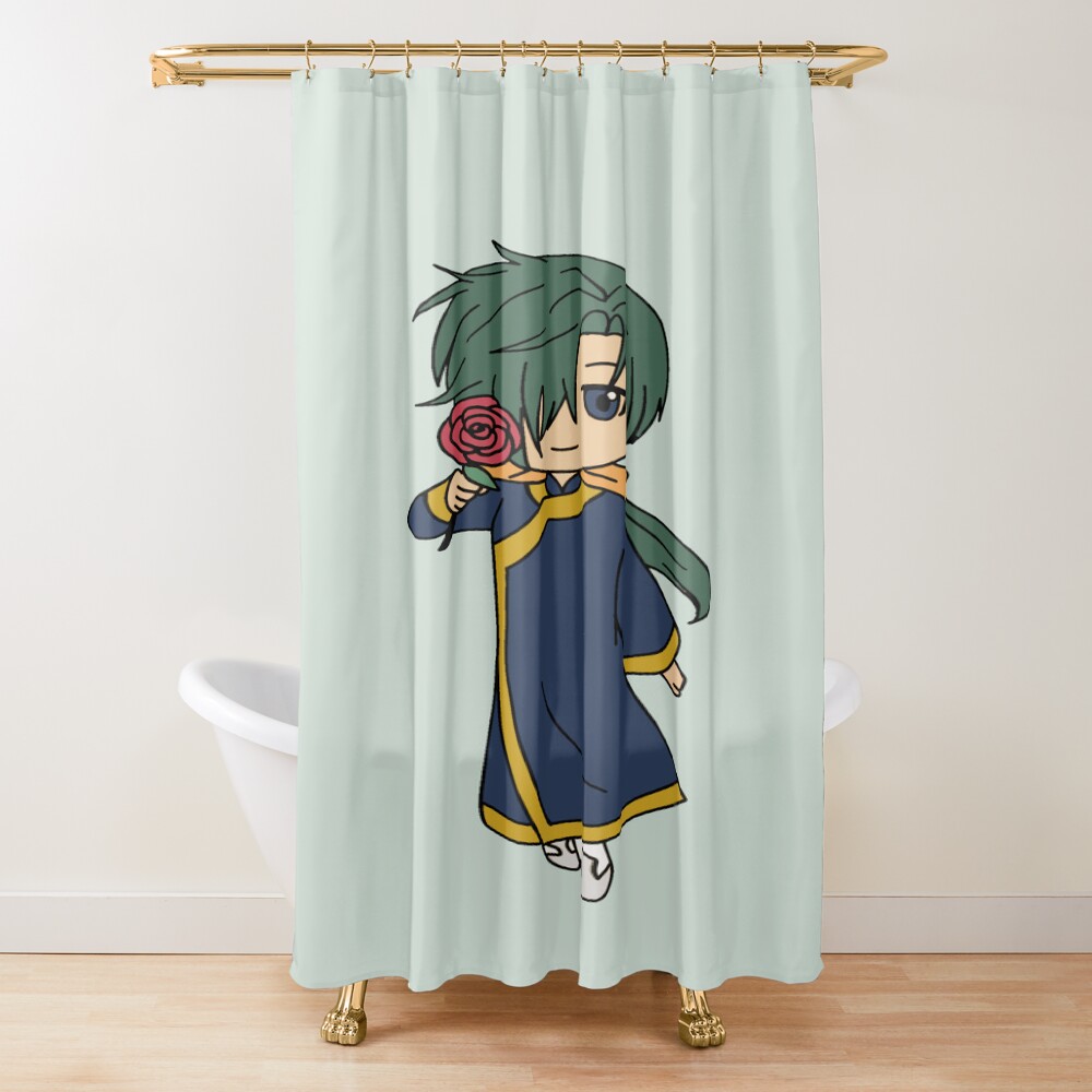 Jae Ha Yotd Anime Chibi Yona Dragon Shower Curtain