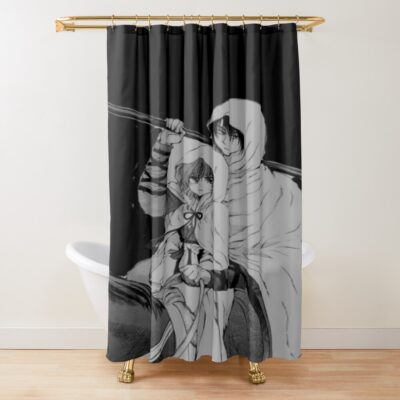 Yona And Hak Hours Shower Curtain