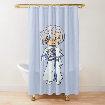 Kija Dragon Yotd Anime Chibi Shower Curtain