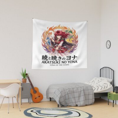 Yona Of The Dawn Fire Tapestry