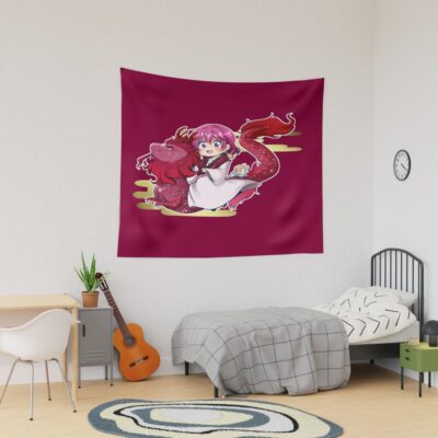 Hiryuu Yona Pink Background Tapestry