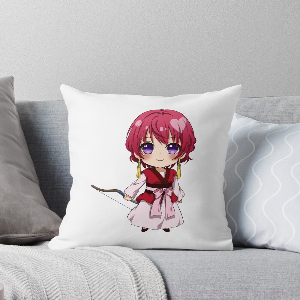 Akatsuki No Yona Chibi Version Throw Pillow