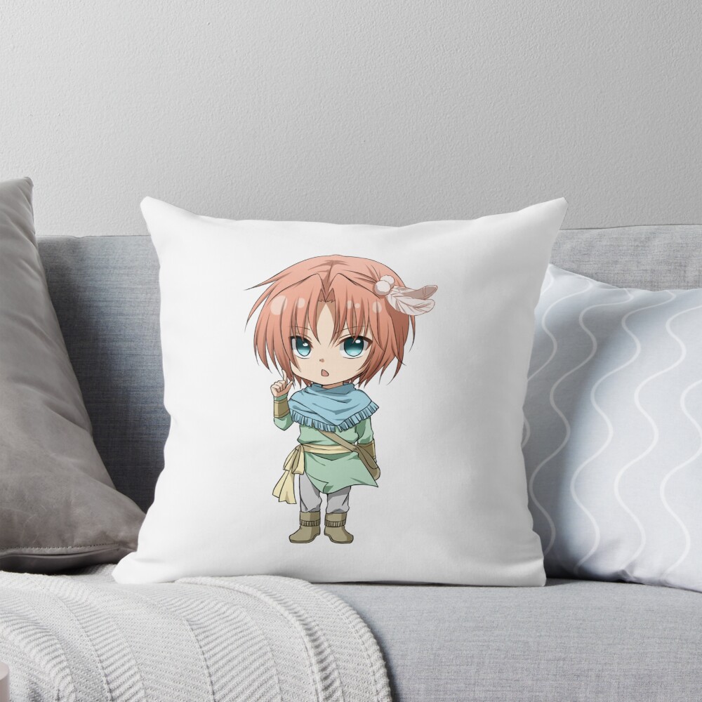 Akatsuki No Yona - Zeno Chibi Version Throw Pillow