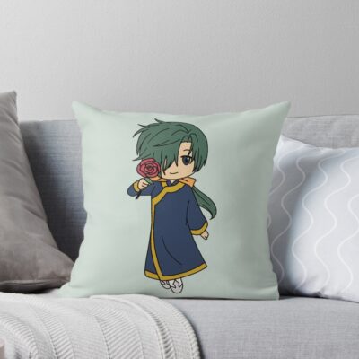 Jae Ha Yotd Anime Chibi Yona Dragon Throw Pillow