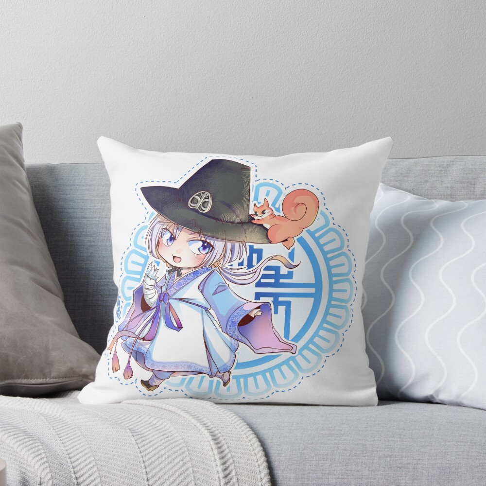 Nobleman Kija Throw Pillow