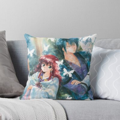 Yona Of The Dawn Butterfly Throw Pillow